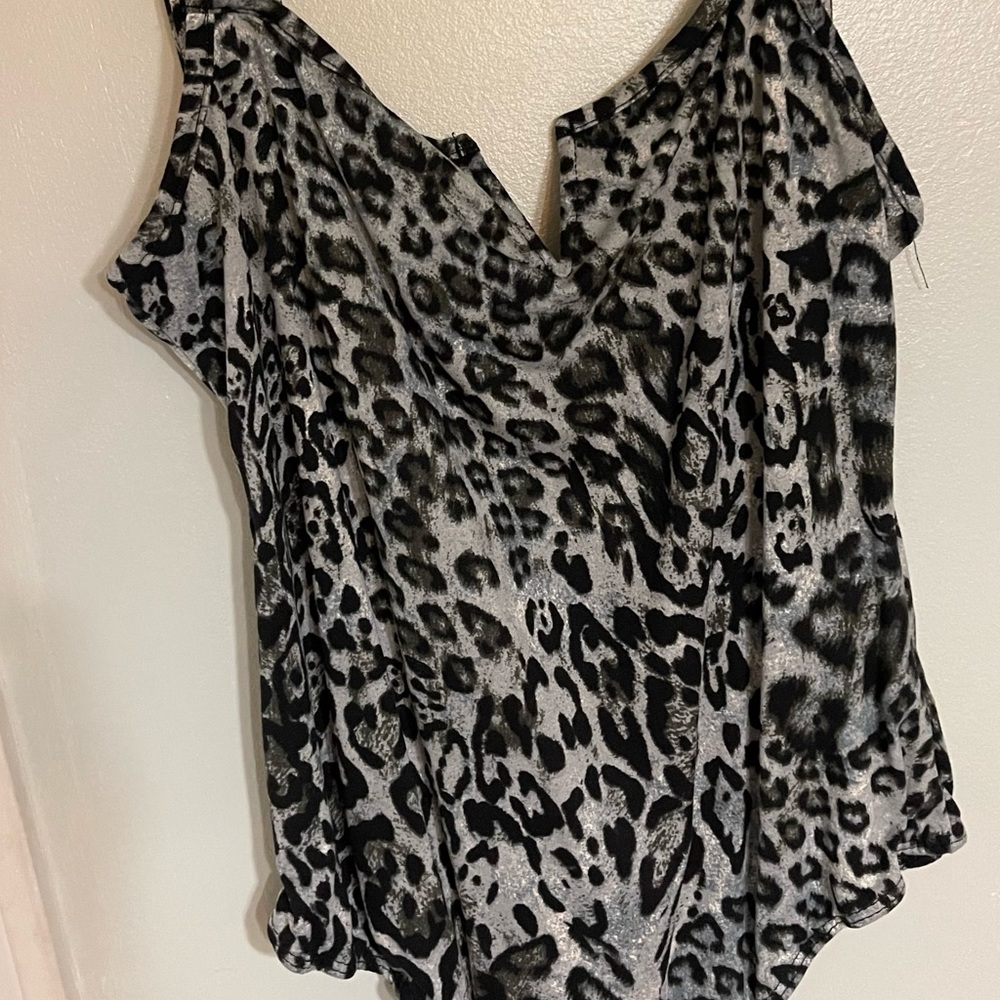 Snow leopard bodysuit